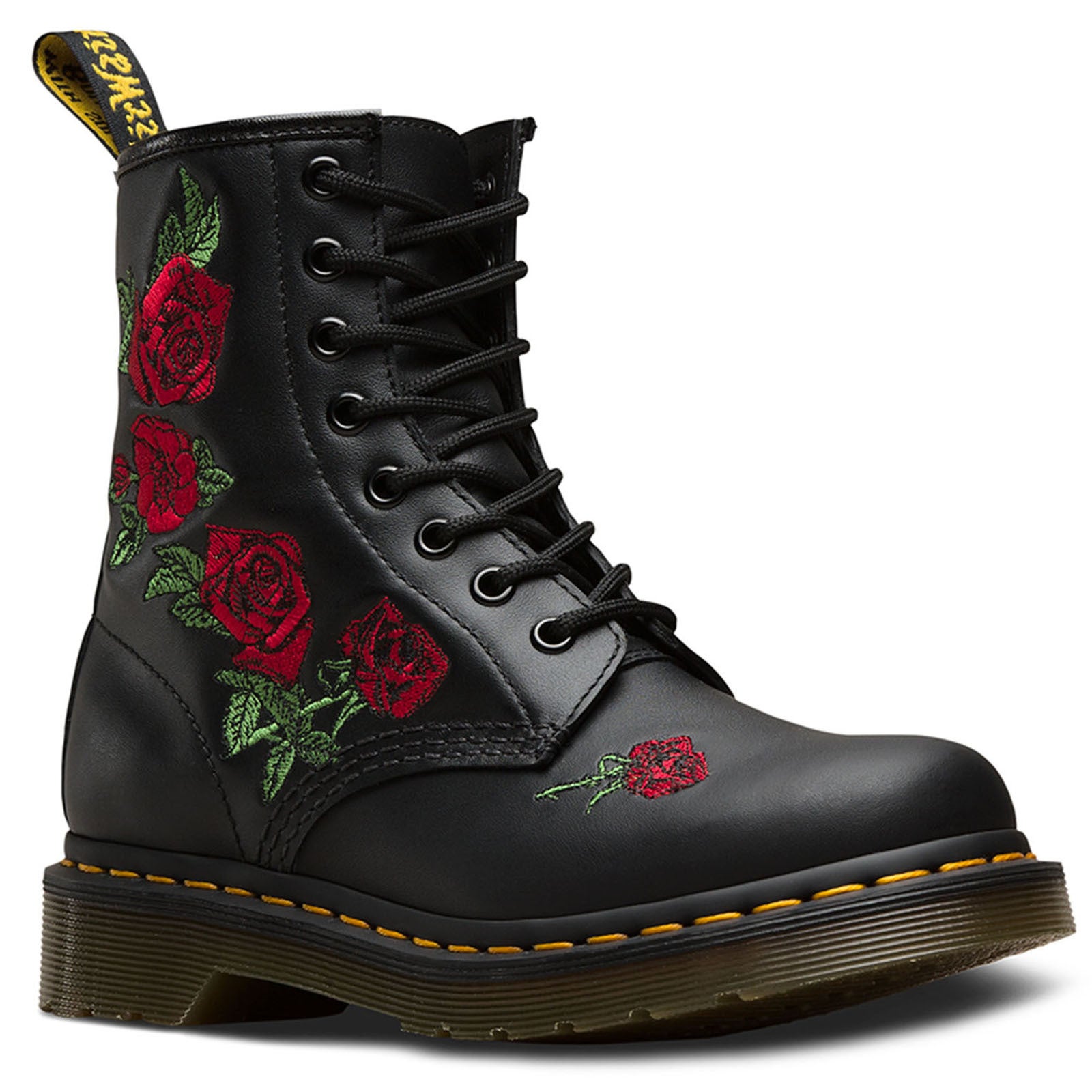 1460 power floral leather boot