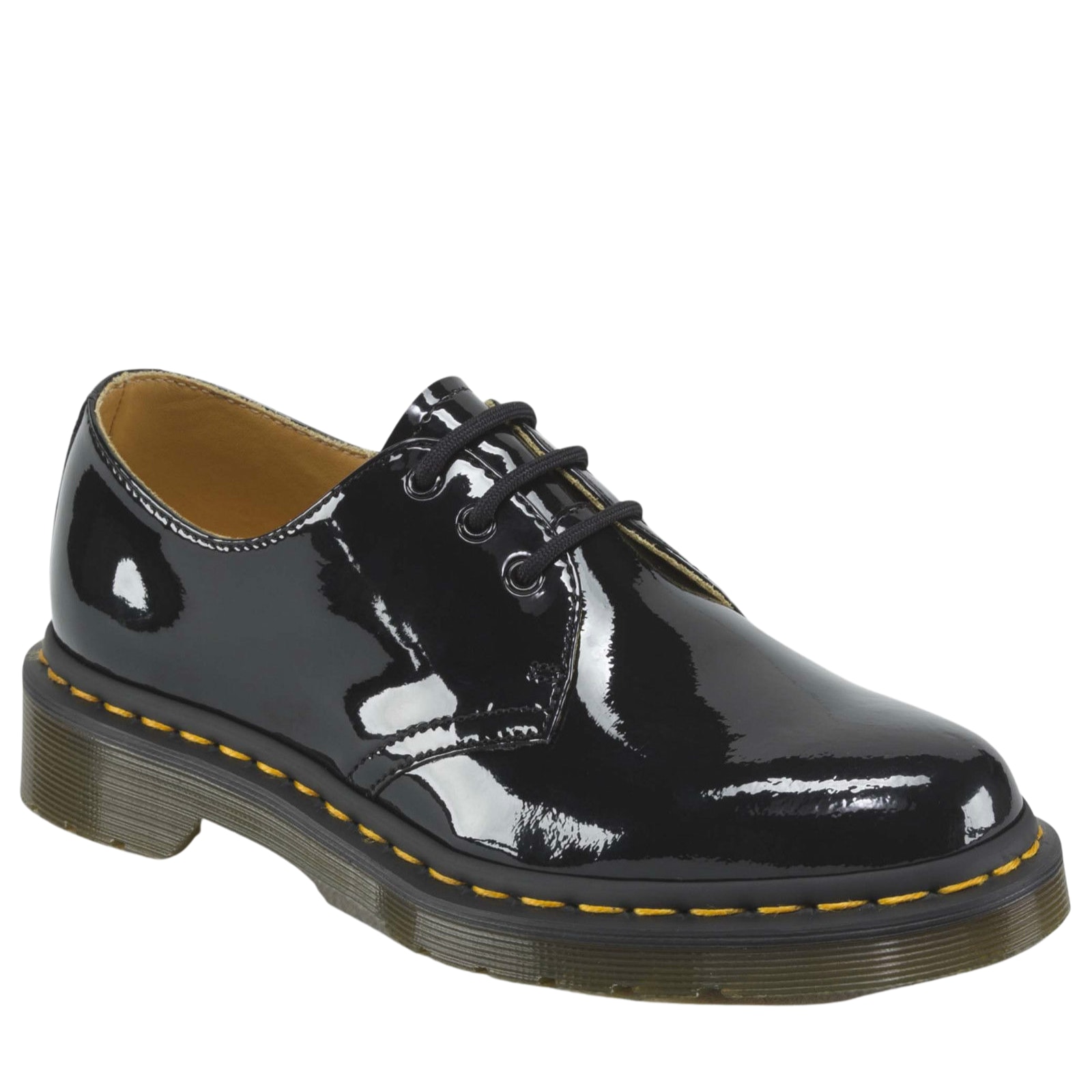 patent dr martens shoes