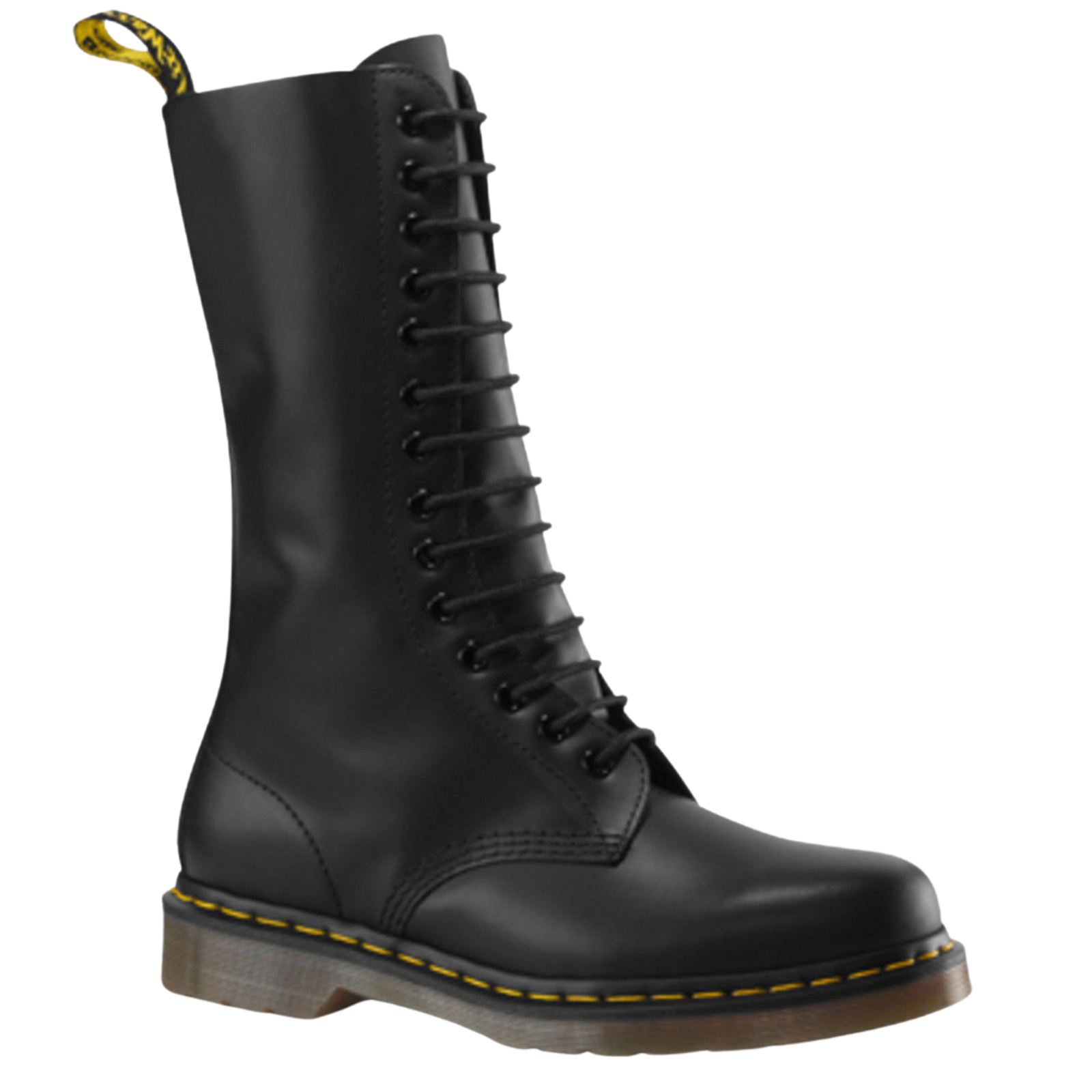 Dr. Martens Unisex 1914 14 Eye Lace Up Genuine Smooth Leather Boots ...