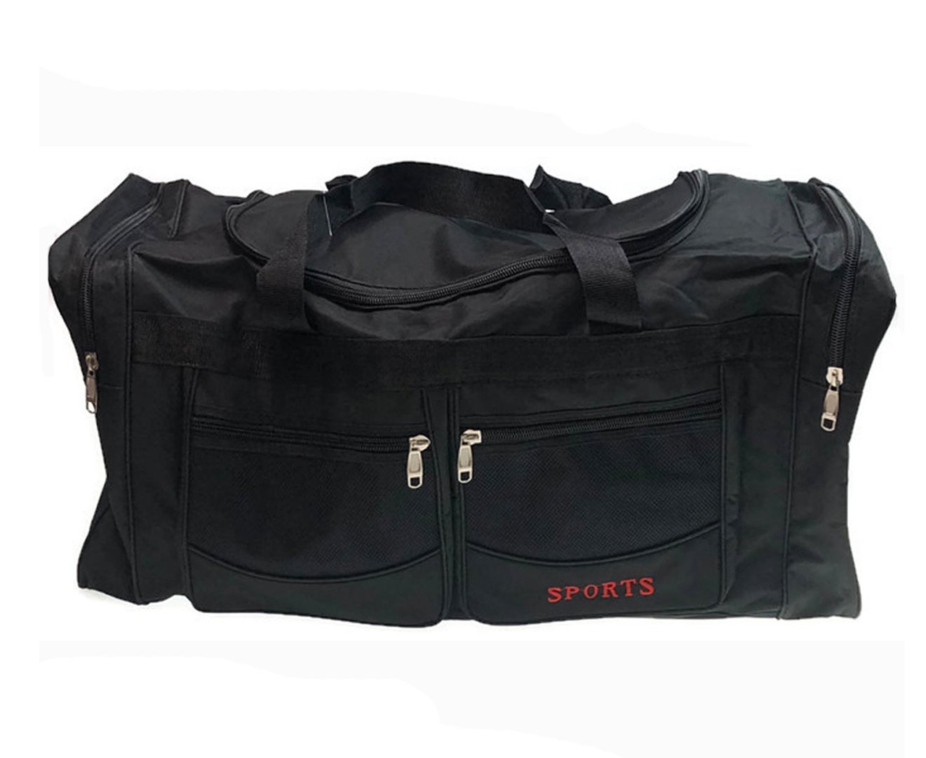 EXTRA LARGE Sports Duffle Bag Gym Canvas Duffel Travel Foldable - Black | Buy Duffle Bags - 690039