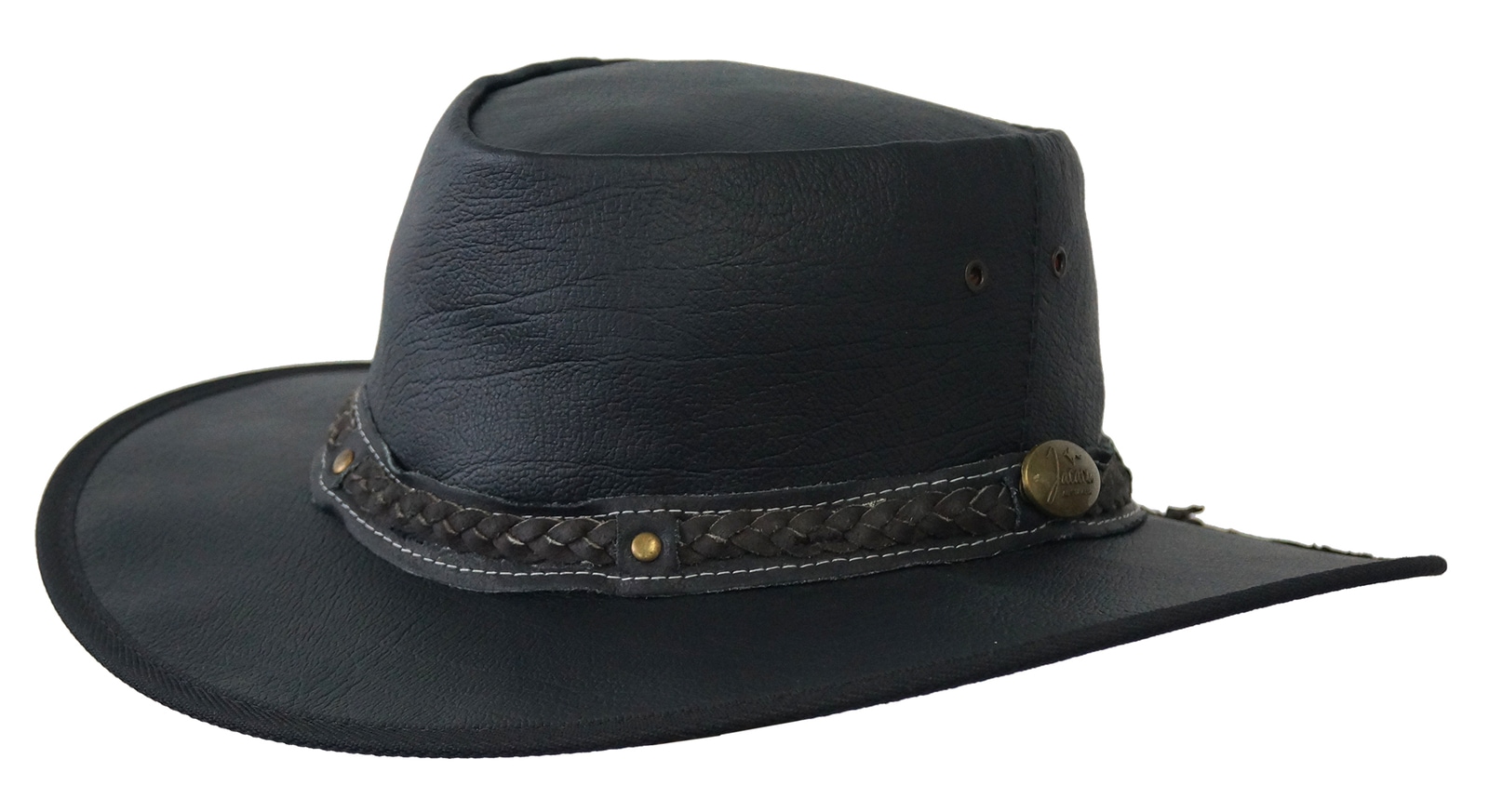 jacaru leather hat