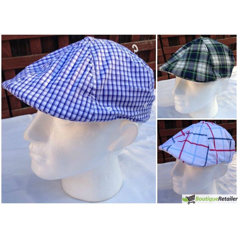 plaid kangol hat