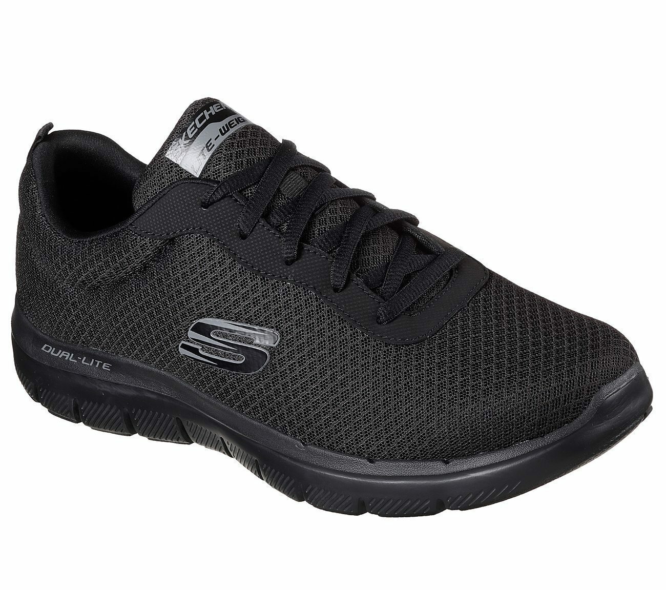 skechers flex work shoes