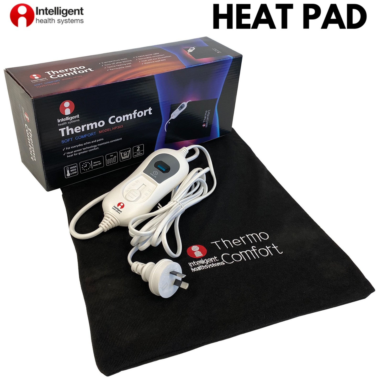Thermo Comfort HEAT PAD Electric Pain Relief Heated Heating Mat Buy