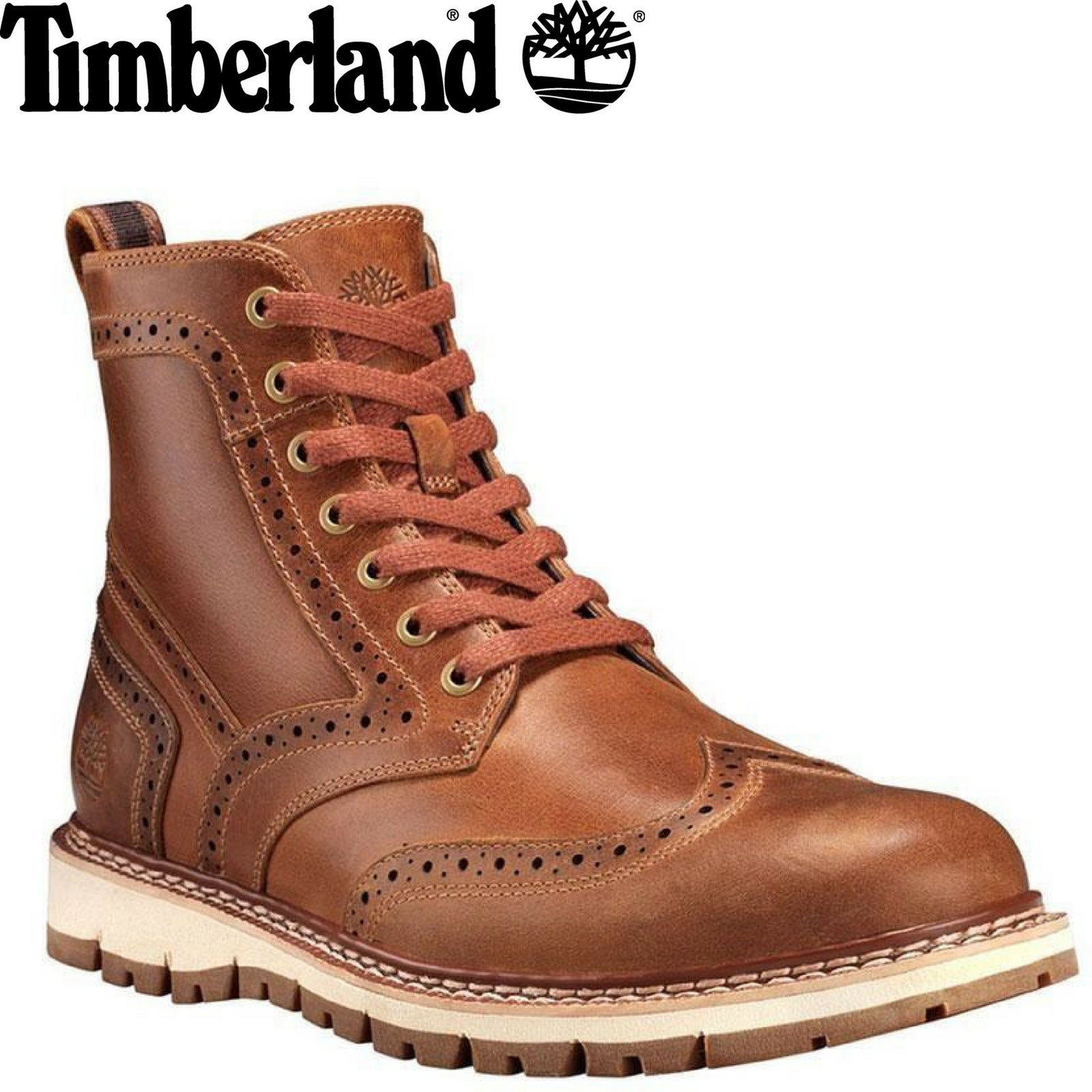 brogue wingtip timberland boots