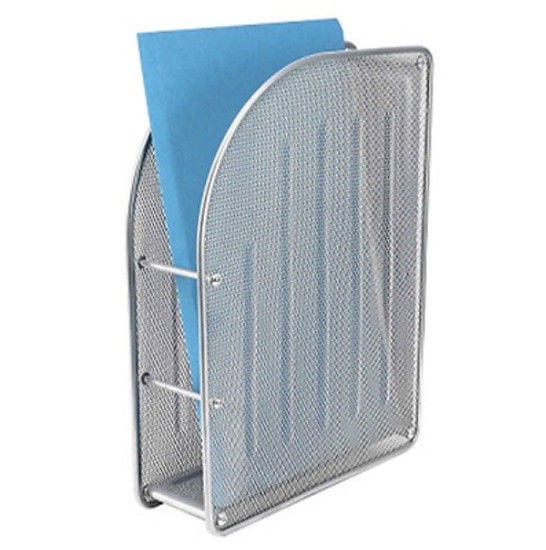 Wire Mesh Magazine Stand File Rack Holder Office Desk Organiser