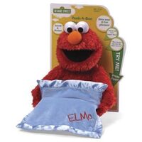  Sesame Street PEEK-A -BOO ELMO - Talking Plush 38 CM 