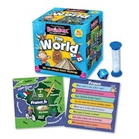 Brain Box The World Educational Memory Card Game