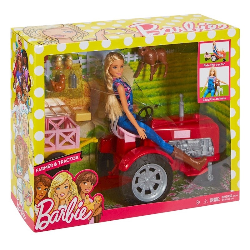barbie farm playset