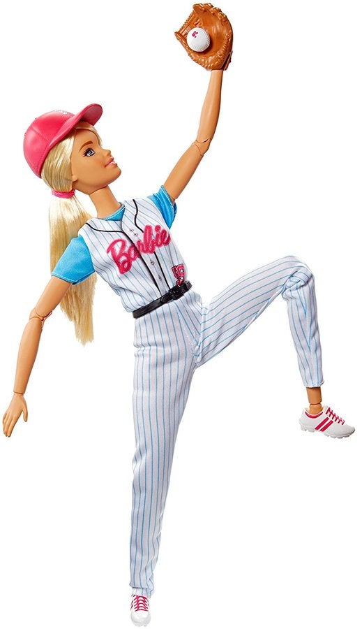 barbie baseball player