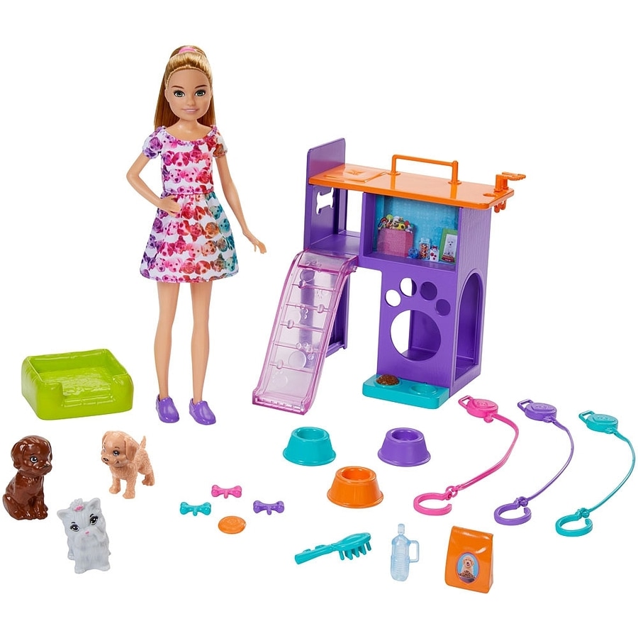 barbie daycare set