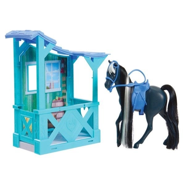 spirit horse and stable set