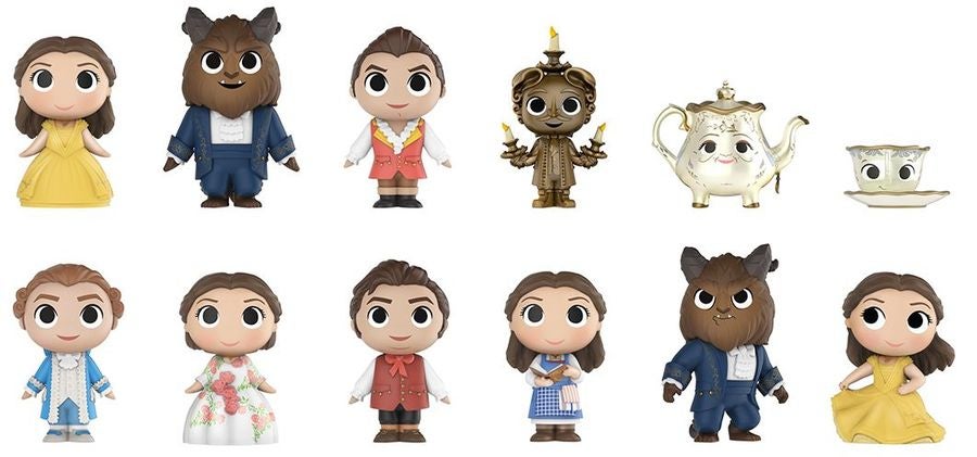 Funko Mystery Minis Blind Box Beauty The Beast Set Of 12 - toys games action figures roblox mystery minis blind box