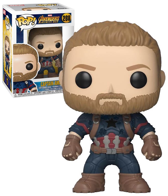 funko pop captain america 288