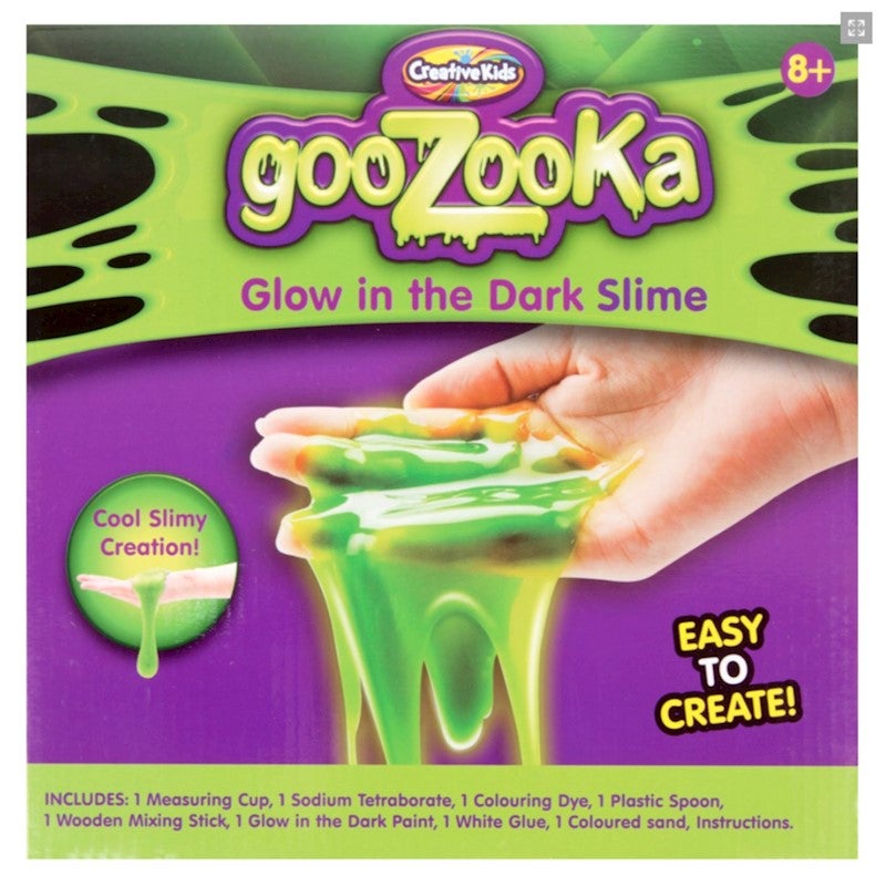 glow in the dark slime lab
