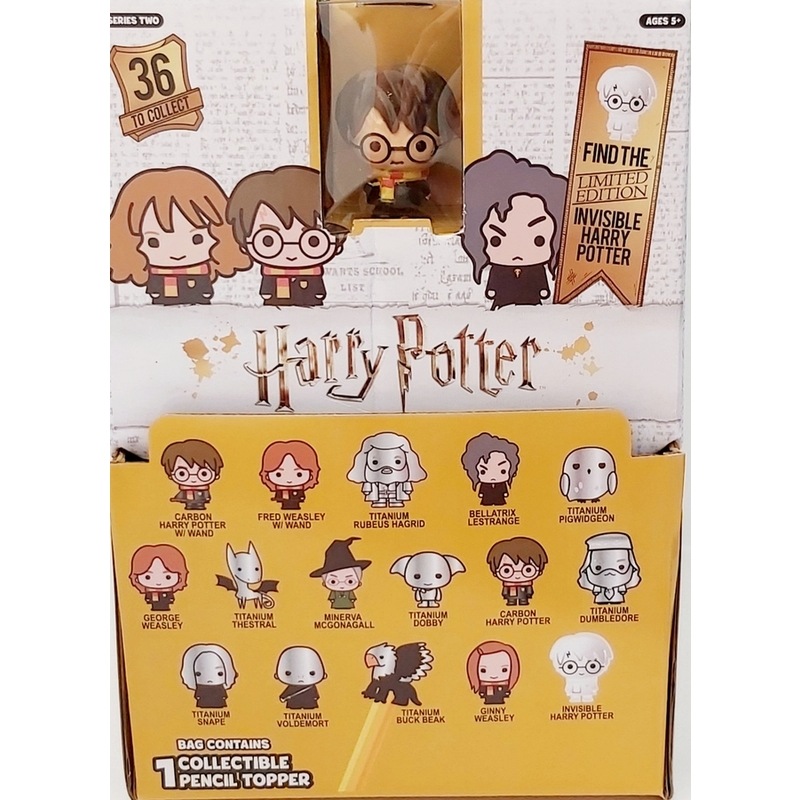 Harry Potter Ooshies Series 2 Blind Bag Collectible Full Harry Potter Ooshies Series 2 Blind Bag Collectible Full