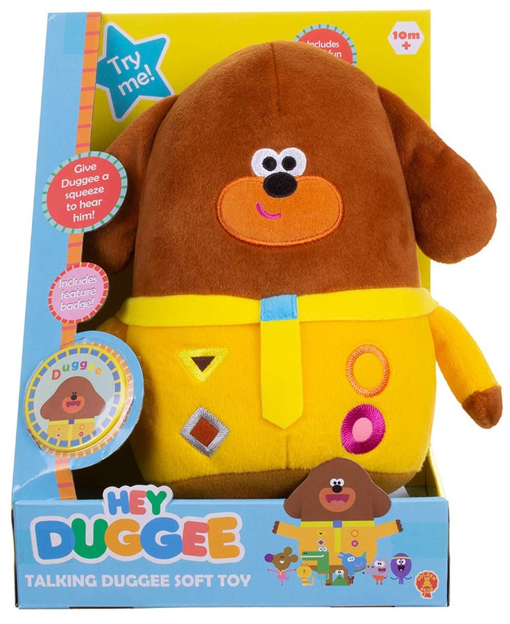 talking duggee soft toy