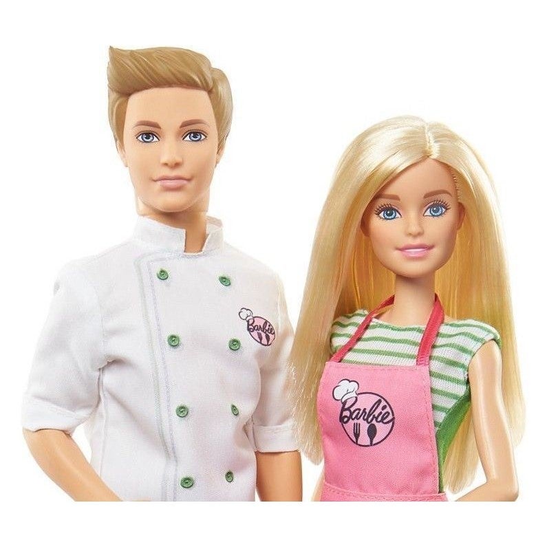 barbie and ken chef