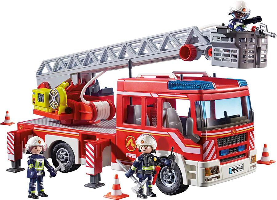 playmobil city action fire truck