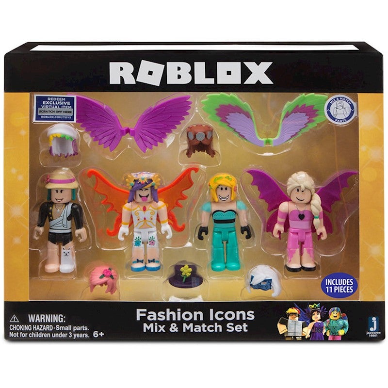 Roblox Celebrity Mix And Match Set Fashion Icons Buy Playsets 681326198611 - roblox playsets