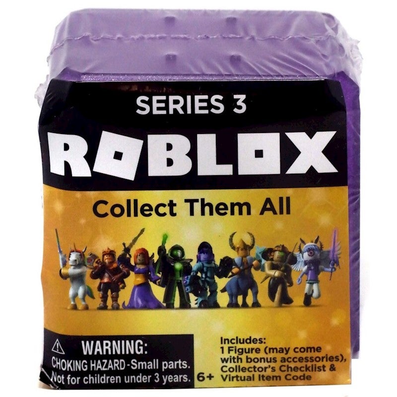 Roblox Series 3 Amethyst Mini Mystery Figures Full Box Of 24 Buy Playsets 681326198154 - roblox redeem mystery box