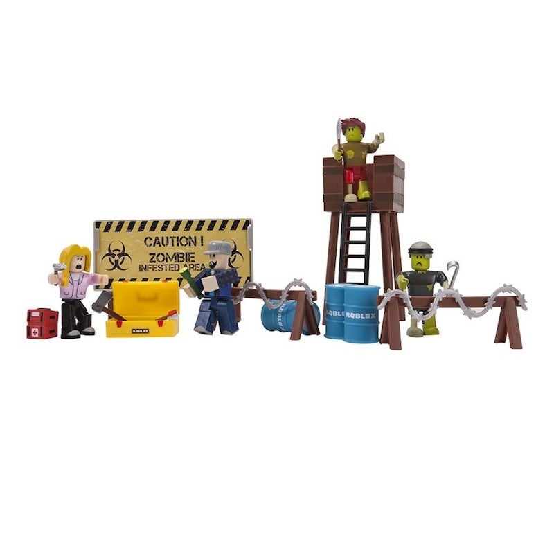 Roblox Zombie Attack Playset Buy Playsets 681326107613 - roblox toys gusmanak roblox outfit generator