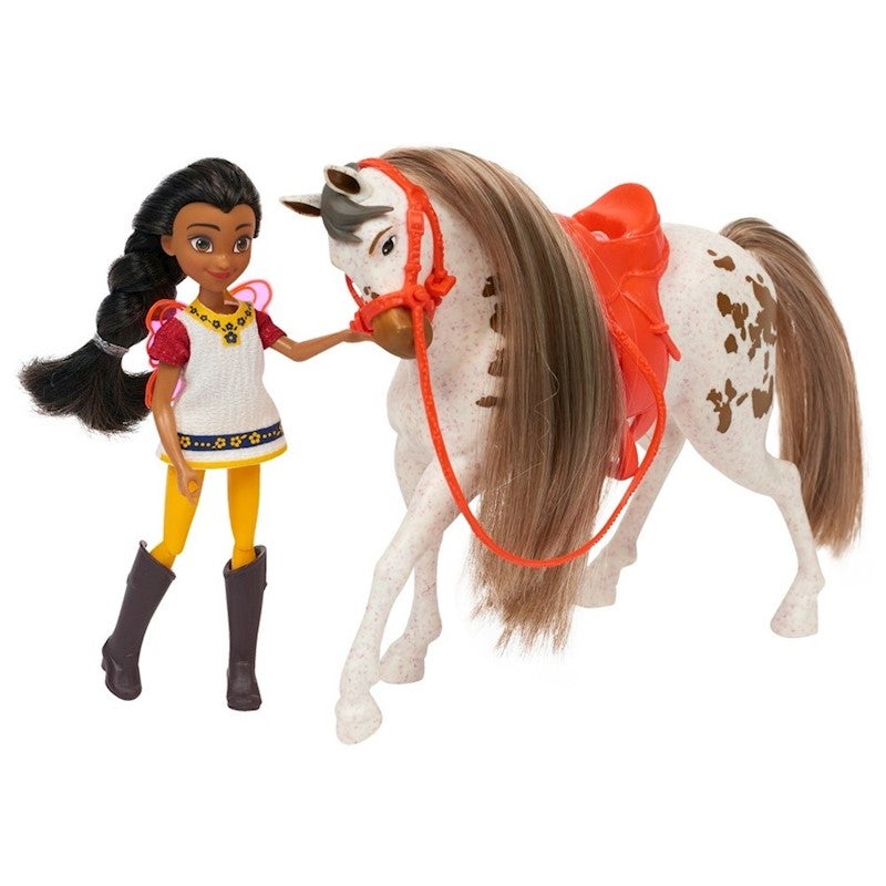 spirit small doll and classic horse