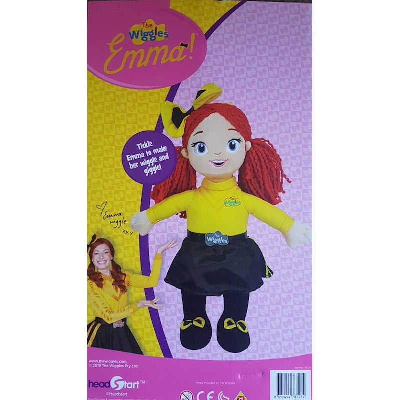 The Wiggles Emma Tickle And Wiggle Emma 38cm Buy Plus
