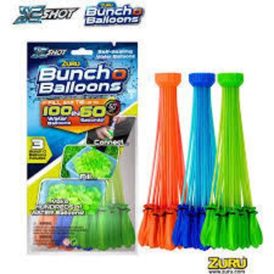 download zuru neon splash bunch o balloons water slide wipeout