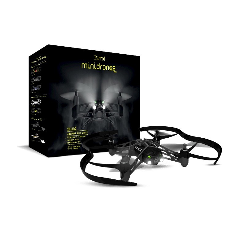 parrot mini drone night swat