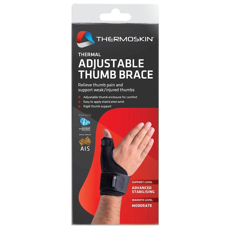 Thermoskin Thermal Adjustable Thumb Brace One Size Buy Support