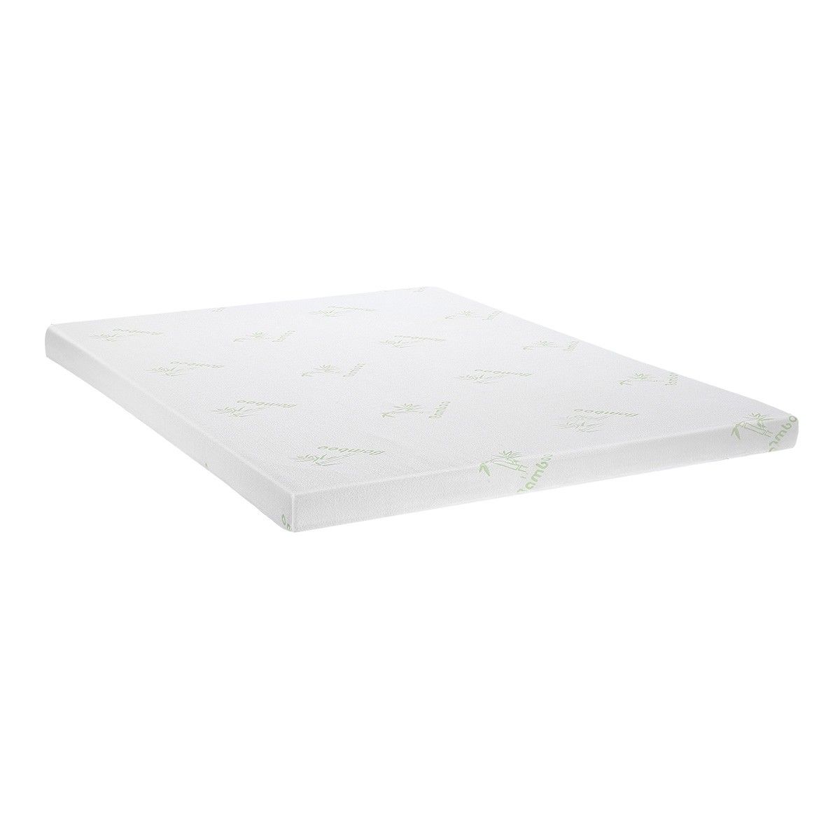 Cool Gel Infused Memory Foam Mattress Topper Bamboo Underlay Cover
