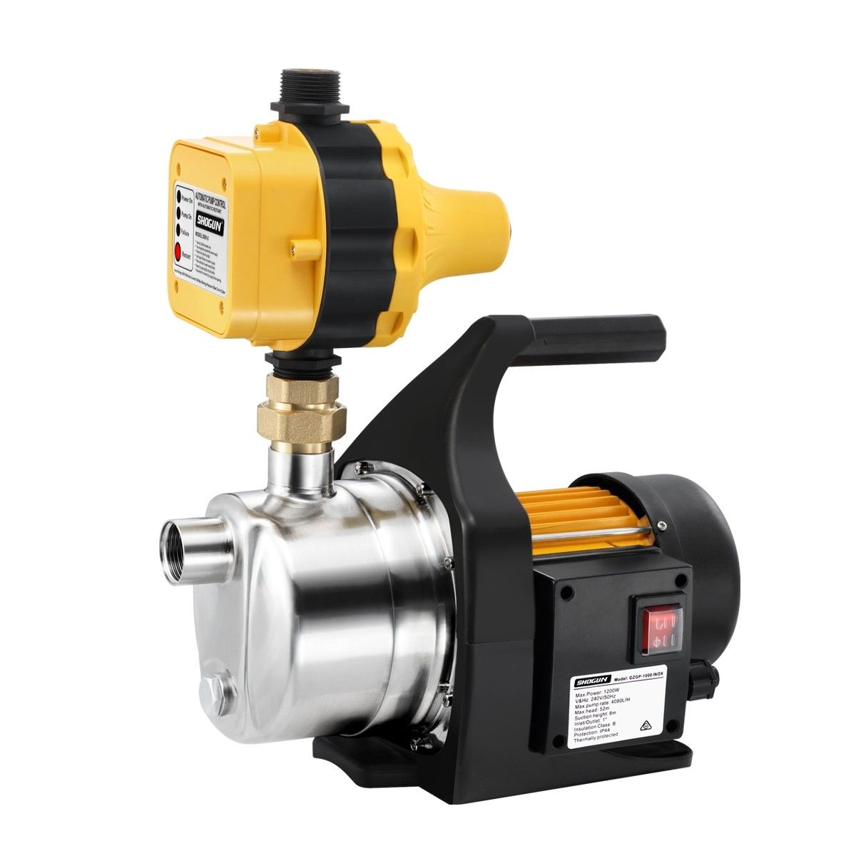 1200W High Pressure Water Pump Rain Tank Farm Garden Irrigation Pump