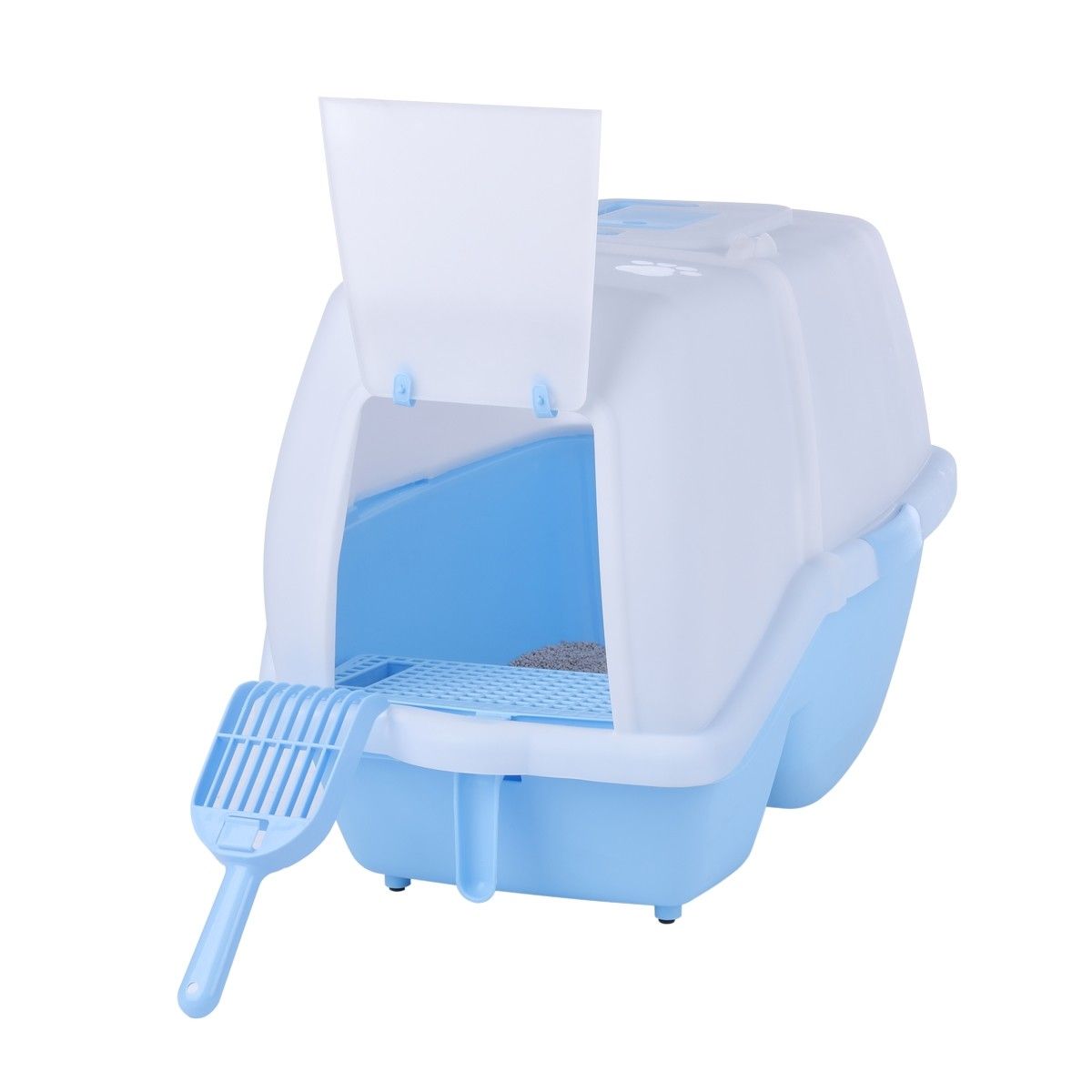 L Hooded Pet Pee Potty Trainer Litter Tray Buy Cat Litter