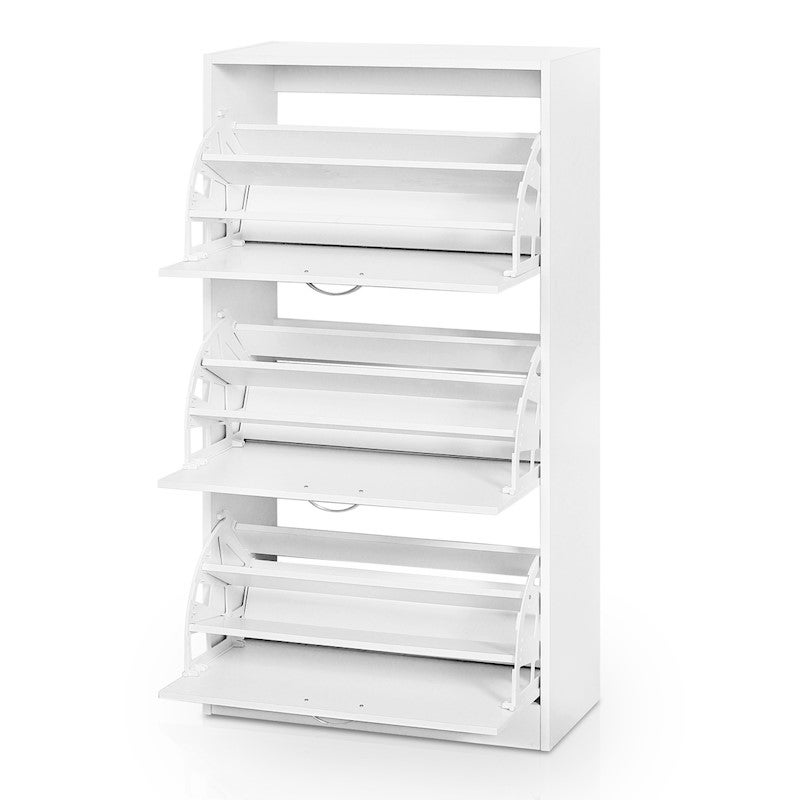 27 Pair Shoe Storage Cabinet White Buy Shoe Racks Cabinets 358899