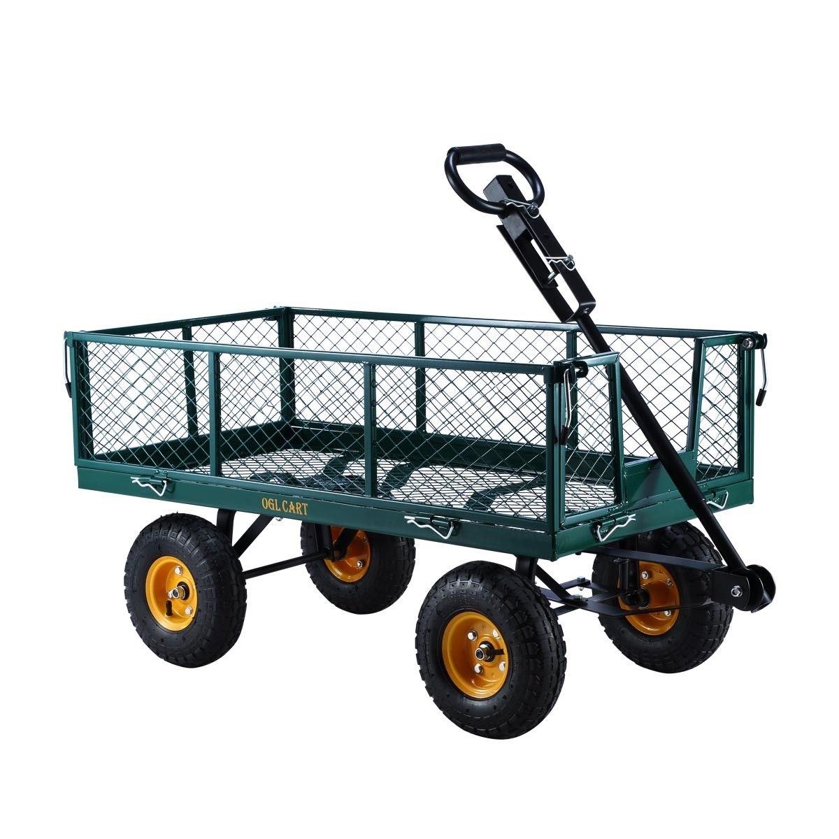Hand Cart Heavy Duty Large Garden Trolley Truck 4 Transport Metal Wheelbarrow 300kg Patio Breadcrumbs Ie - Heavy Duty Metal Garden Wagon Hand Cart Heavy Duty Large Garden Trolley Truck 4 Transport Metal Wheelbarrow 300kg Patio Breadcrumbs Ie - Heavy Duty Metal Garden Wagon