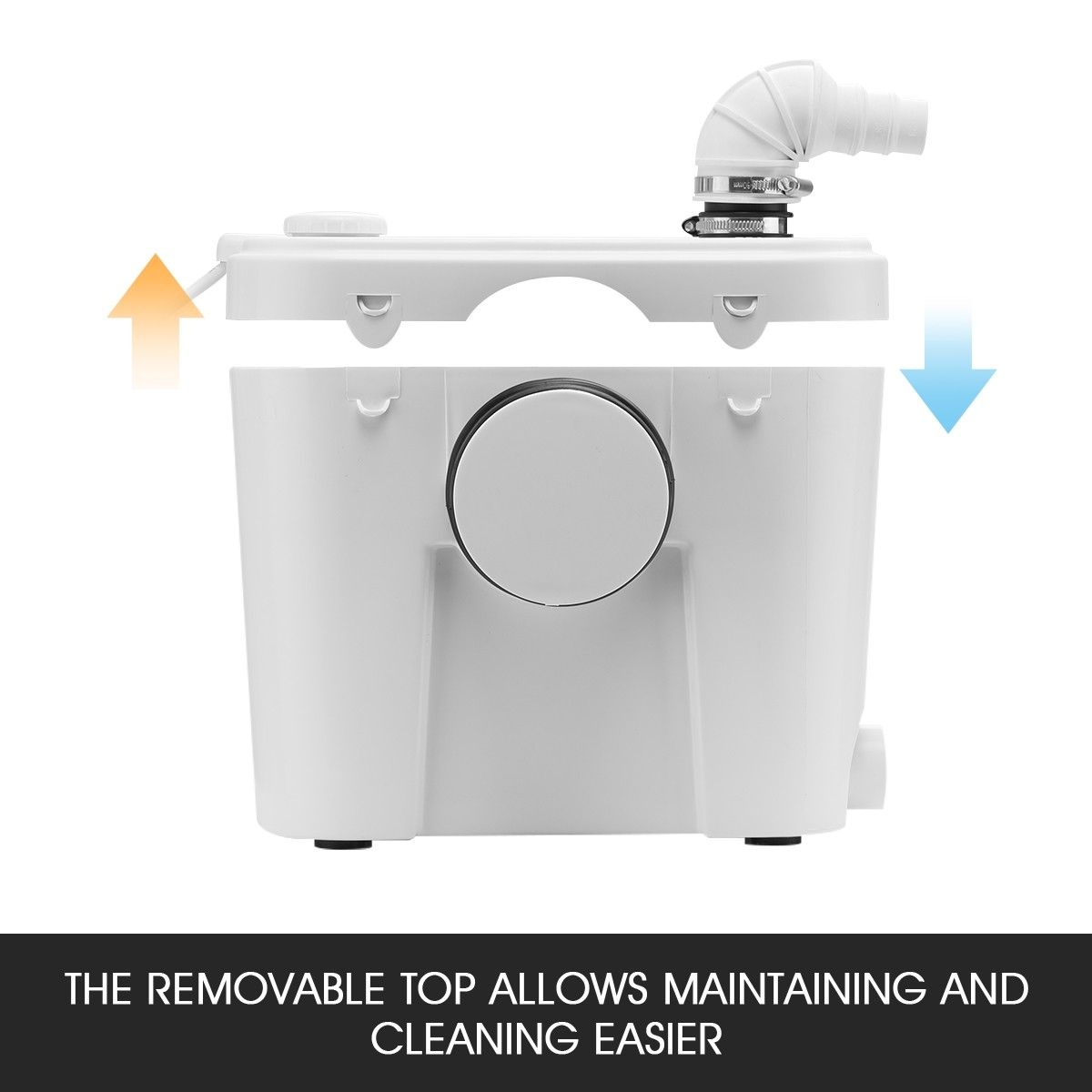 400W Macerator Sewerage Pump Domestic Waste Water Bathroom Toilet Sink ...
