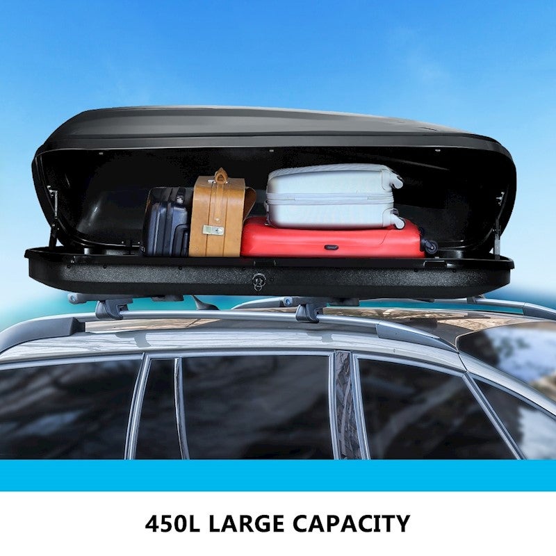 car roof rack luggage pod