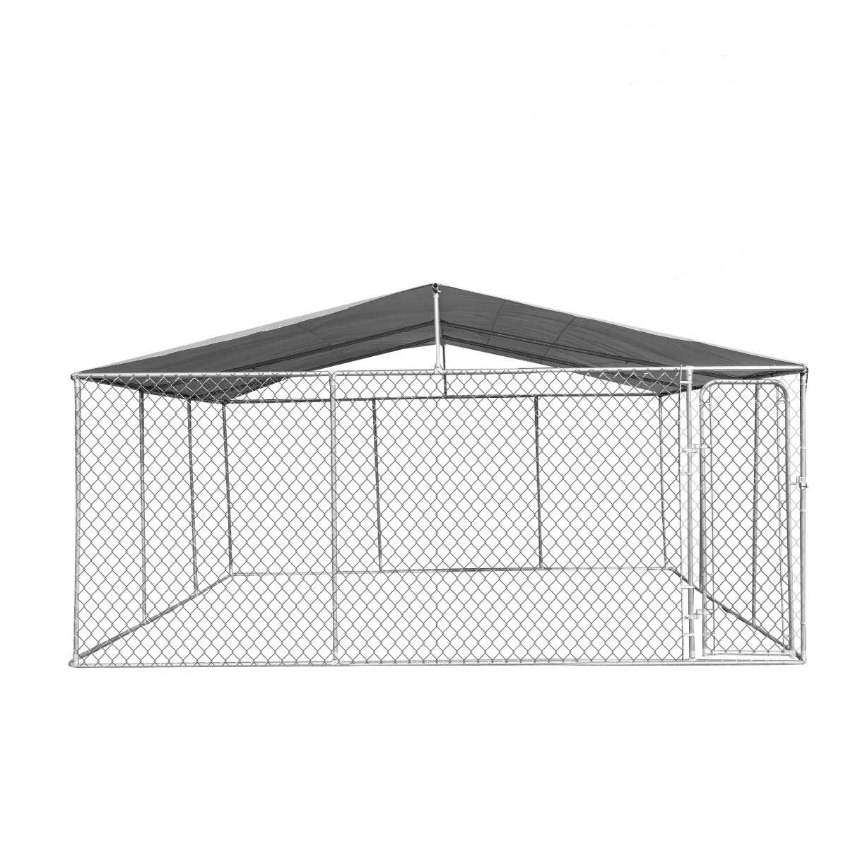 4mx4m Pet Kennel Enclosure Dog Playpen Puppy Fence Cage With Roof Buy