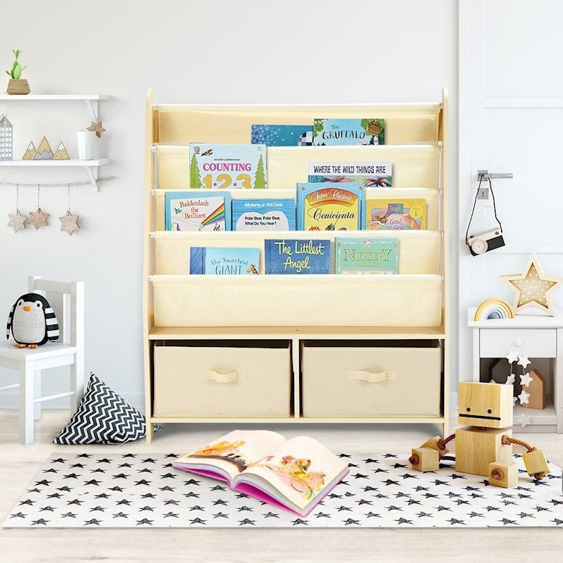 canvas toy storage unit