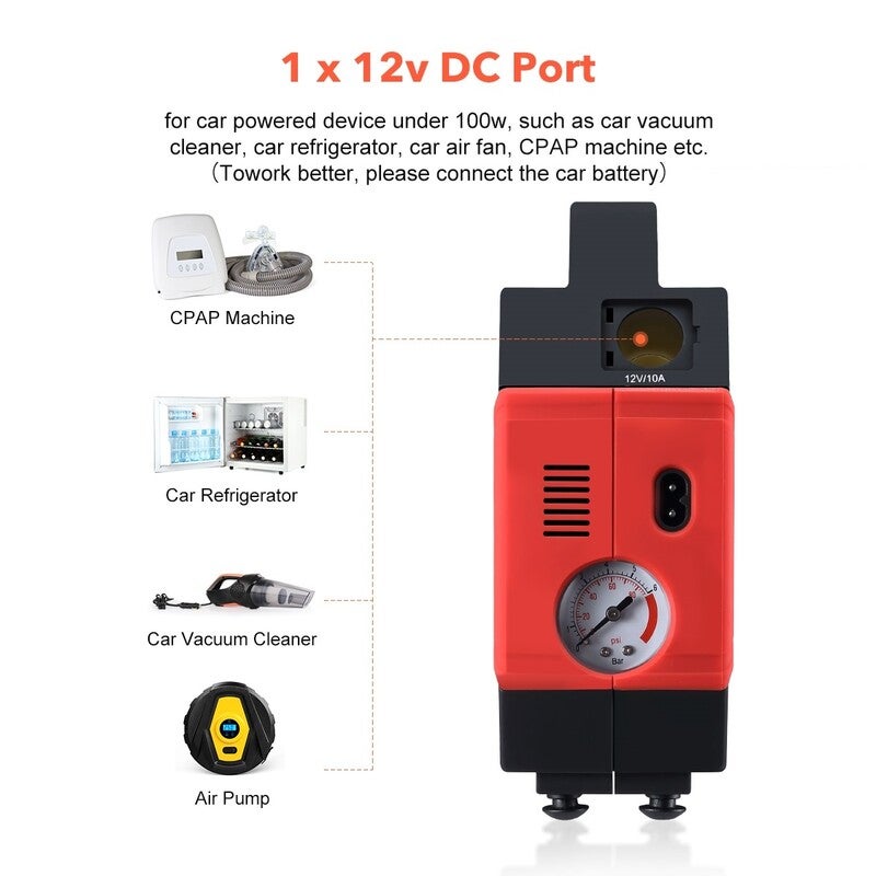 tyre inflator battery charger