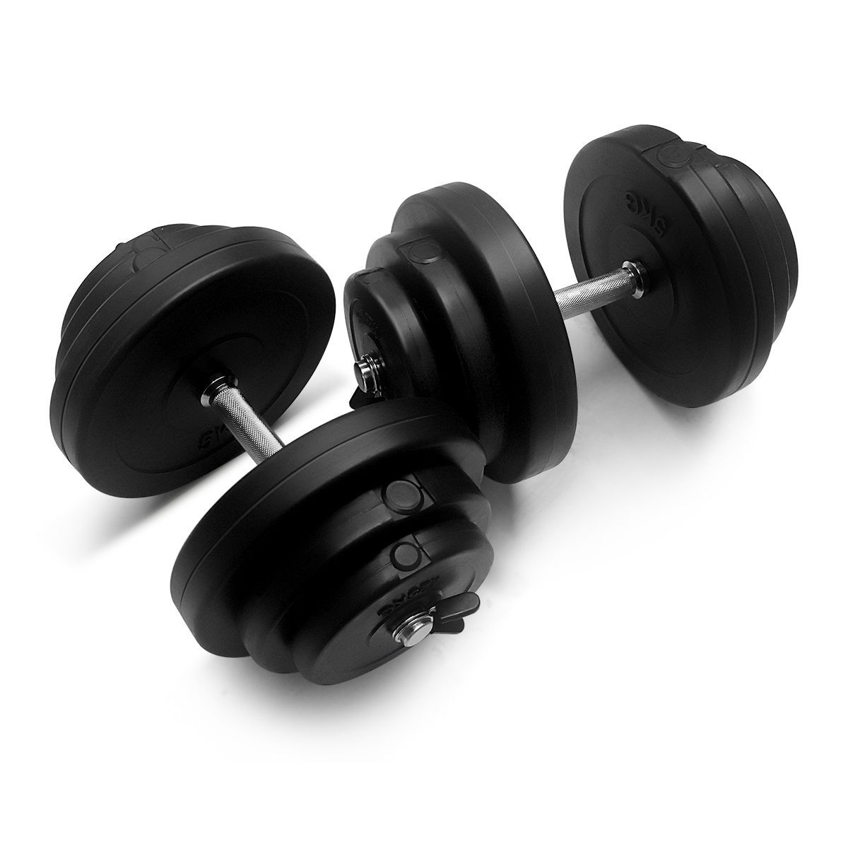 Genki 50kg Set of Dumbbell & Barbell Weights Buy Barbells & Weight