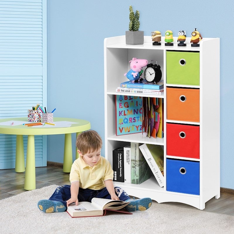 Children S Home Furniture Kids Children Bookshelf Bookcase Book
