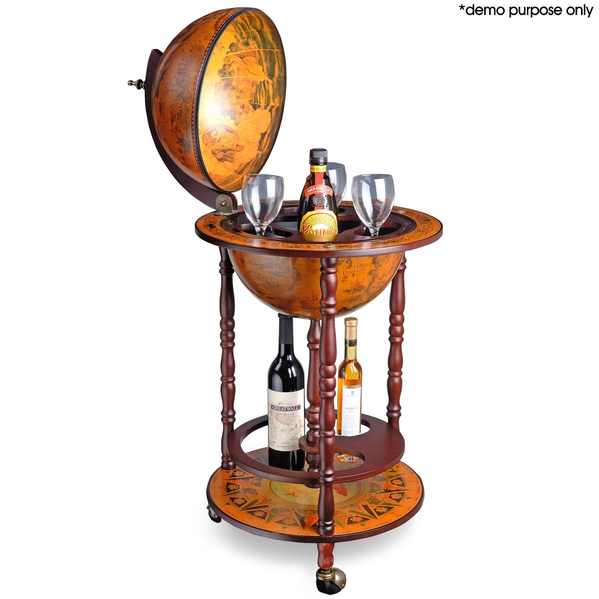 Classic Globe Bar Drink Trolley Antique Buy Kitchen Islands