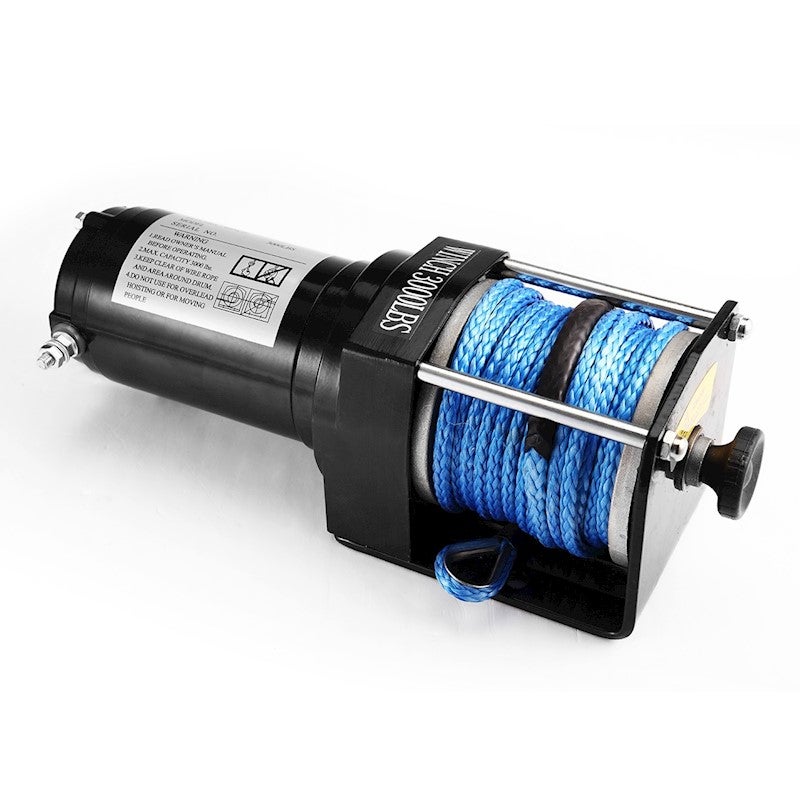 V Wireless Electric Atv Boat Winch Lbs Kg W M Synthetic Rope Buy Winches