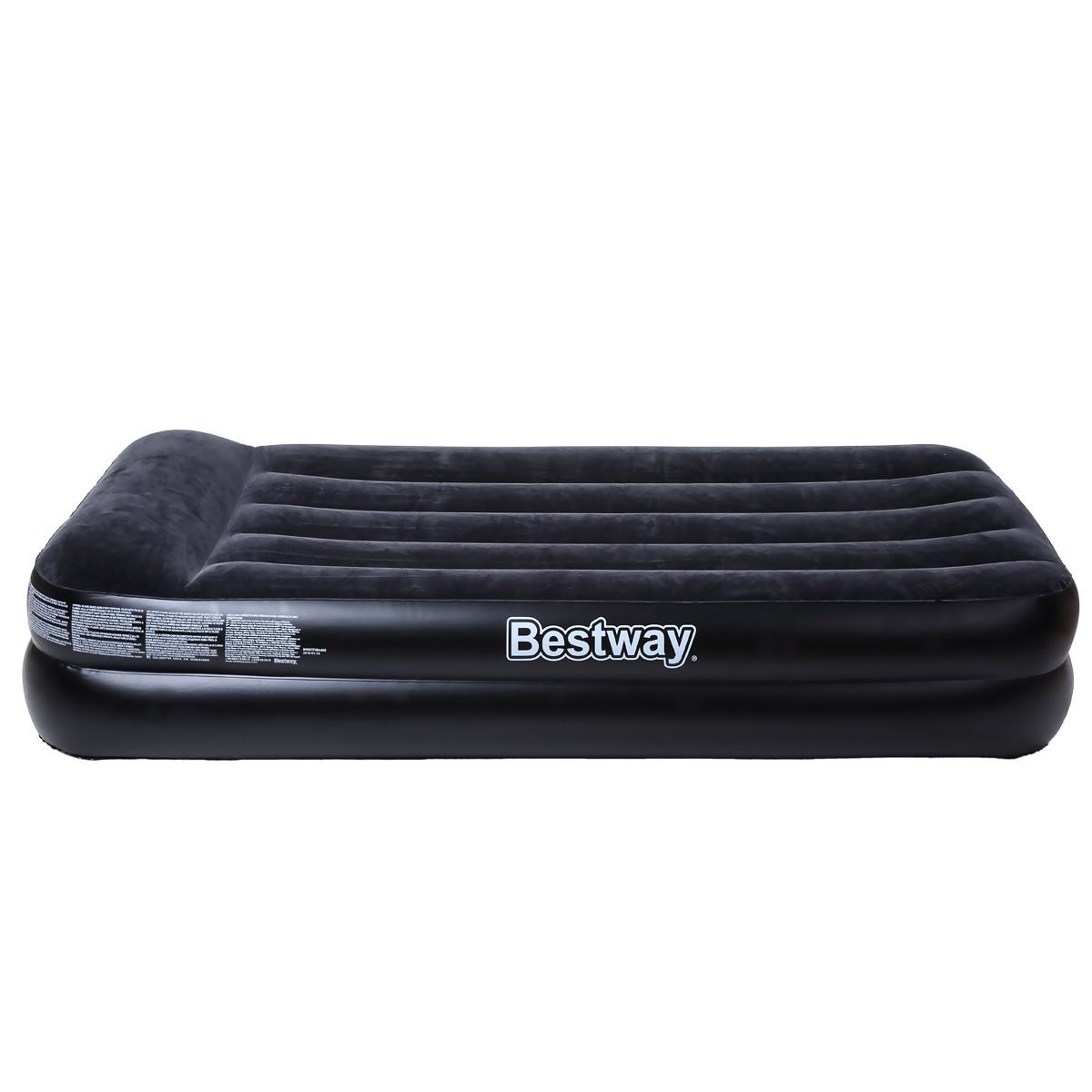 Bestway Inflatable Air Mattress Bed W Built In Pillow Single
