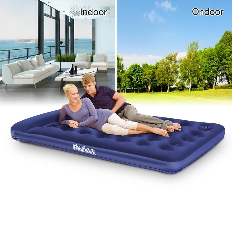 Bestway Air Bed Mattress with Built in Foot Pump Double ...