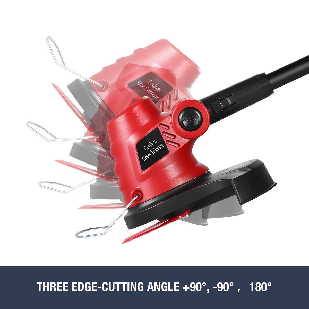 Battery Powered Handheld Cordless Grass Trimmer Cutter Buy Whipper