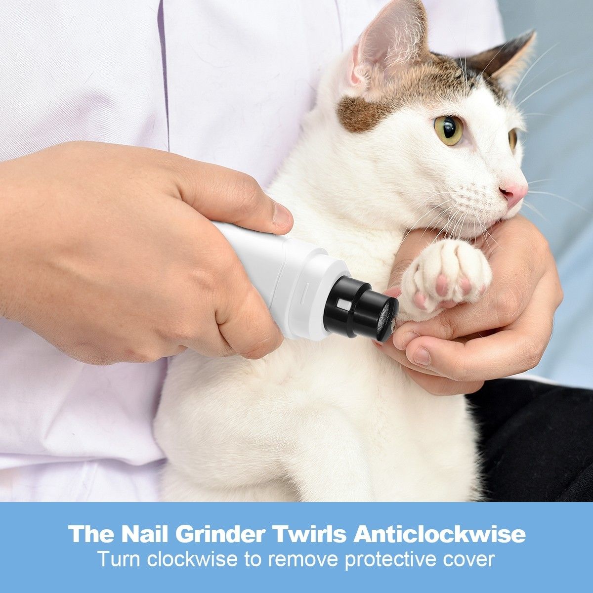 Electric Rotary Nail Trimmer Grinder Clippers Dog Cat Nail Filing Tool Buy Pet Grooming Tools