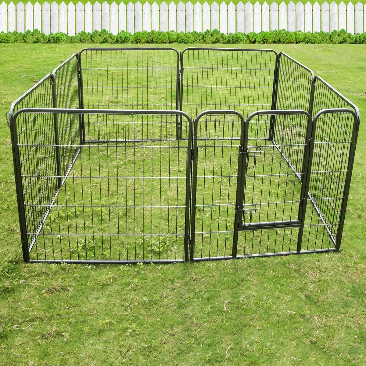 8 Panel Foldable Metal Pet Dog Playpen Exercise Pen Kennel 80cm Buy